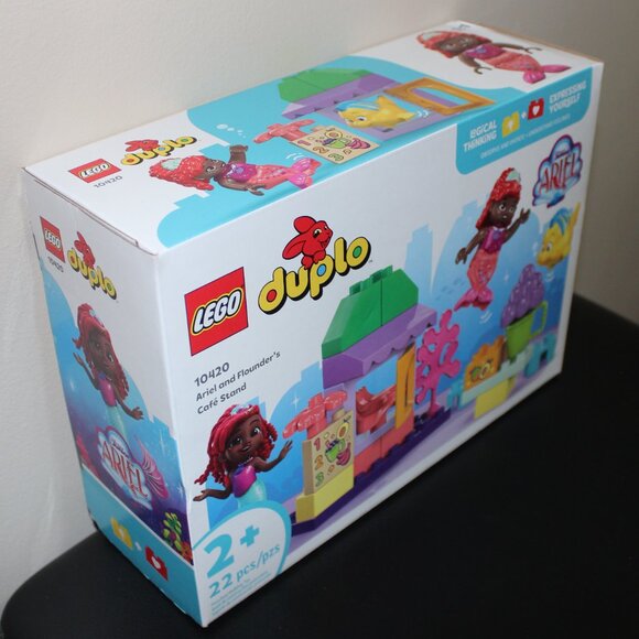 3/$55❤️LEGO DUPLO 10420 Ariel and Flounder's Café Stand Pre-School Building Toy - Picture 3 of 15